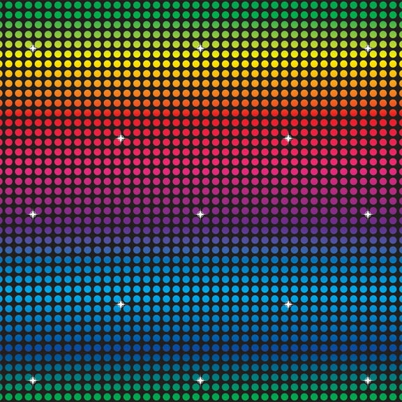 Beistle - Disco Backdrop - 4' x 30' - Pack of 6