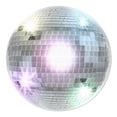 thumbnail image 1 of Beistle - Disco Ball Cutout - 13½" - Pack of 24, 1 of 1