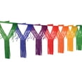 thumbnail image 1 of Beistle Drop Fringe Garland, 20" x 12', Rainbow, 1 of 2
