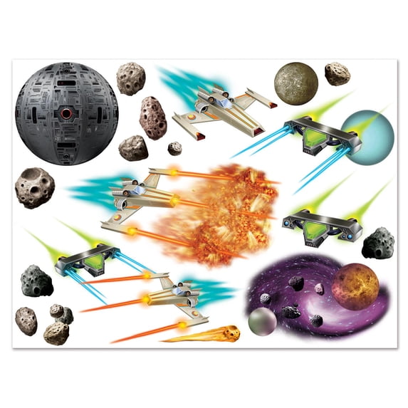 Beistle Galaxy Prop Decorations (6 packages/Case)