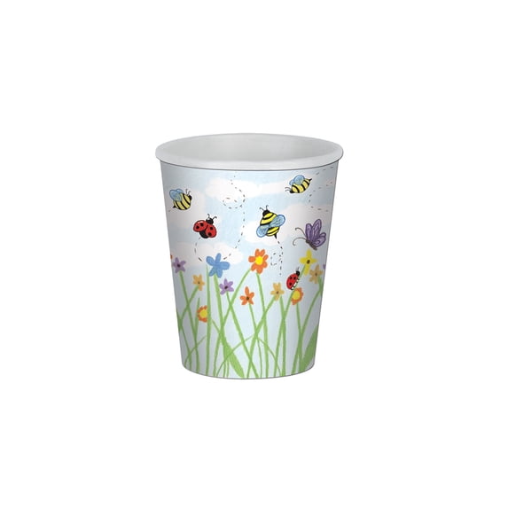 Beistle - Garden Beverage Cups - 9 Oz - Pack of 12