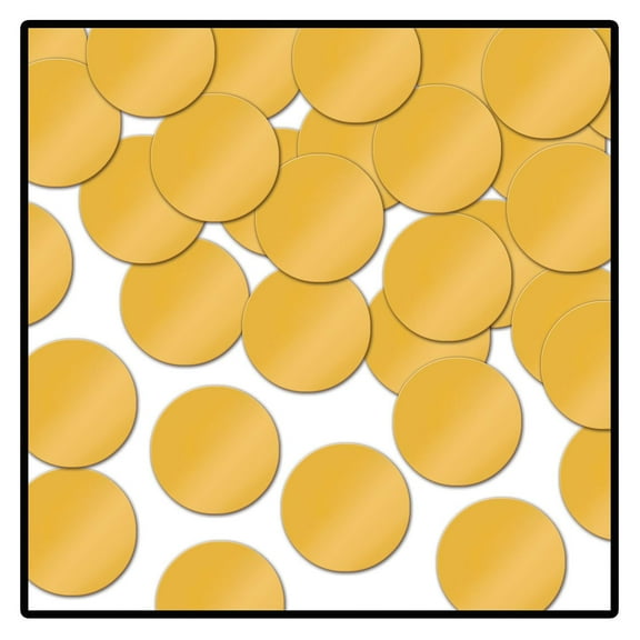 Beistle Gold Dots Confetti (12 Packages/Case)