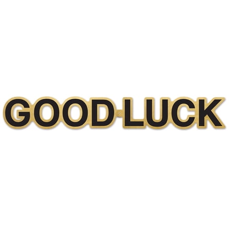 12 Pack Bulk Good Luck Party Foil Streamer