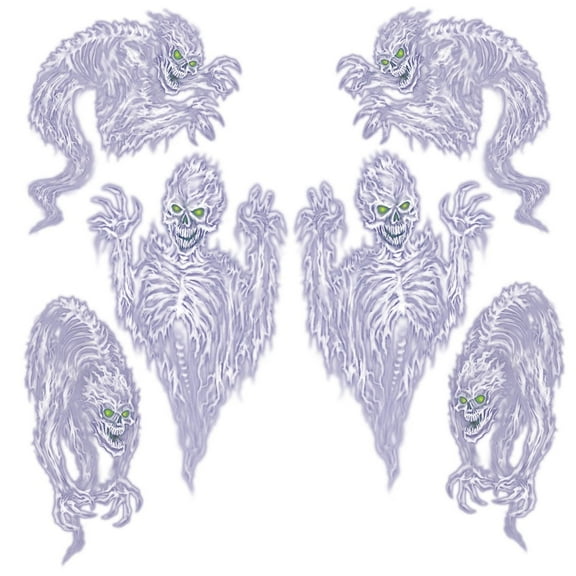 72 Piece Beistle Halloween Scary Spirit Props