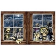 thumbnail image 1 of 6 Pack Beistle Halloween Zombie Attack Insta-View Decoration, 1 of 1