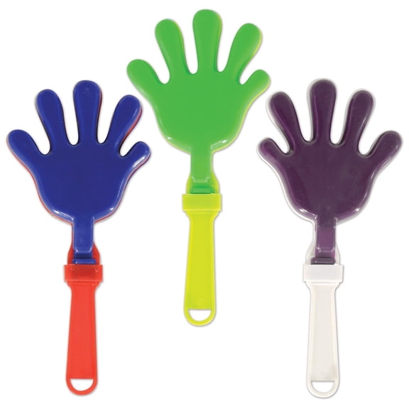 12 Pack Bulk New Year's Eve Hand Clappers