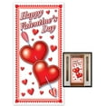 thumbnail image 1 of Beistle Happy Valentine's Day Door Cover, 30-Inch by 5-Feet, 1 Per Package, 1 of 2