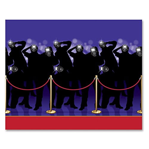 Hollywood Paparazzi Red Carpet Photo Backdrop