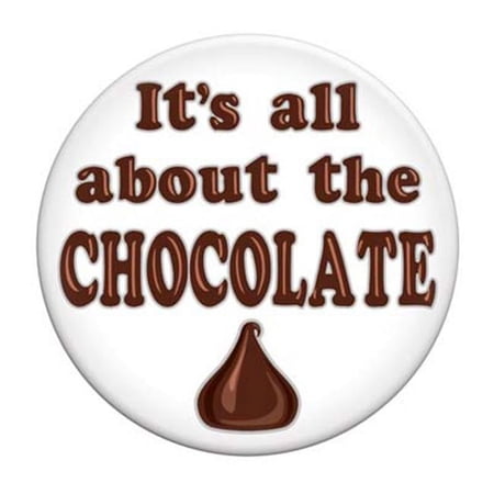 Beistle It's All About The Chocolate Button 3.5in.