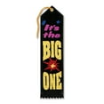 thumbnail image 1 of Beistle It's The Big One Ribbon Award, Multicolor - 1pack, 1 of 3