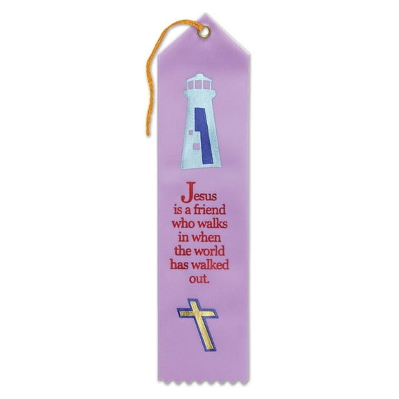 Beistle Jesus Is A Friend Ribbon (Case of 6)