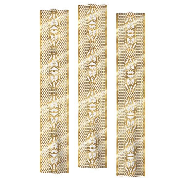 Beistle - Lattice Party Panels - 12" x 6' - Pack of 12