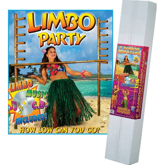 Beistle Limbo Party Kit, Bamboo 6' Outdoor Spa