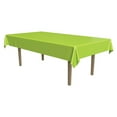 thumbnail image 1 of Beistle Lime Green Plastic Rectangular Table Cover (Case of 12), 1 of 1
