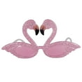 thumbnail image 1 of 6 Pack Beistle Luau Party Glittered Flamingo Fanci-Frame Glasses, 1 of 2