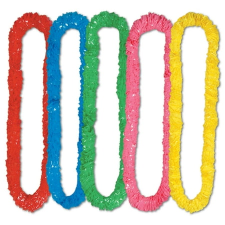 Beistle Luau Party Soft-Twist Poly Leis (Case of 144)