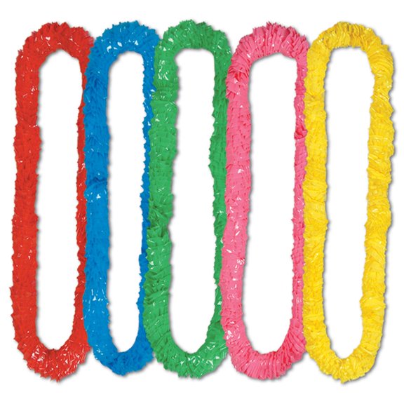 Beistle Luau Party Soft-Twist Poly Leis (Case of 144)