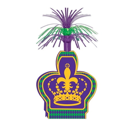 Beistle - Mardi Gras Centerpiece - 15" - Pack of 12