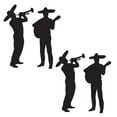 thumbnail image 1 of Beistle Mariachi Band Silhouettes, 33" & 34", Multi, 1 of 4