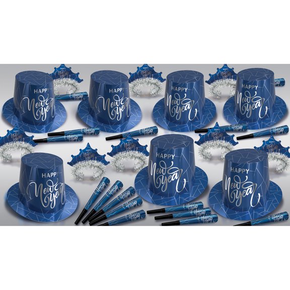 Midnight Blue New Year Assorted Kit for 50