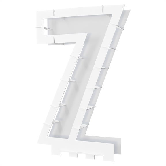 Balloon Mosaic Number  7  Frame, 32" x 20½", (1/Box)