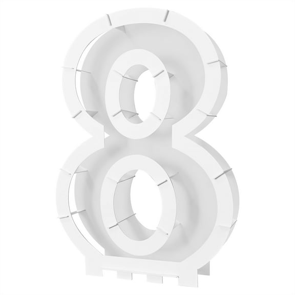 Balloon Mosaic Number  8  Frame, 32" x 22½", (1/Box)