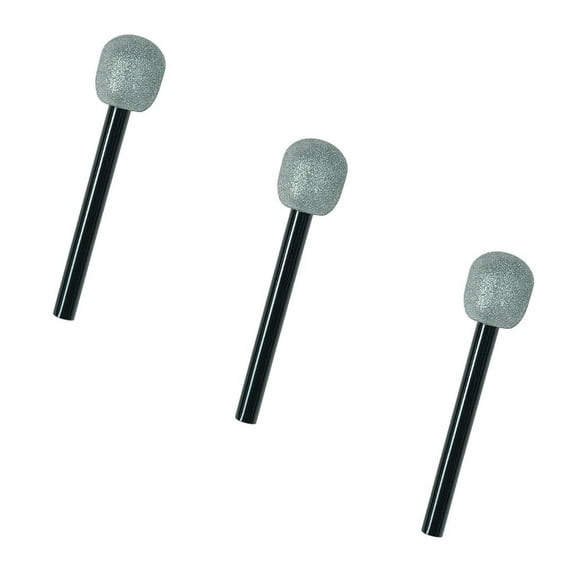 Party Decoration Glittered Microphone 10" - 12 Pack (1 Per Package)