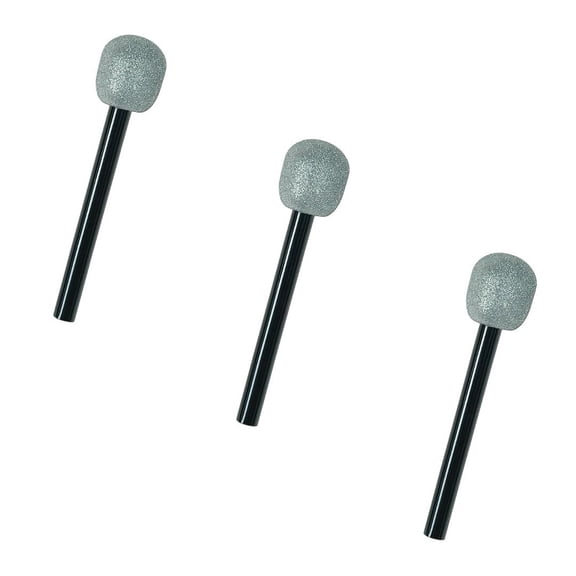 Party Decoration Glittered Microphone 10" - 12 Pack (1 Per Package)