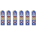 thumbnail image 1 of Beistle New Dad Award Ribbons, 2 by 8-Inch, 6-Pack, 1 of 2