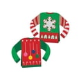 thumbnail image 1 of Beistle Pack of 12 3-D Ugly Sweater Centerpiece Christmas Table Decorations 8", 1 of 1