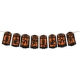 thumbnail image 1 of Beistle Pack of 12 Jointed Vintage-style Halloween Streamer Banner Hanging Decorations 7" x 12", 1 of 1