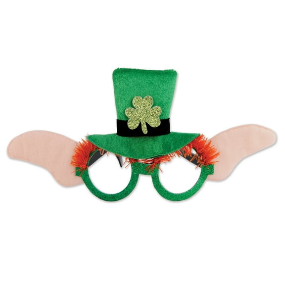 Beistle Pack of 12 Leprechaun Glasses St. Patrick's Day Party Favors