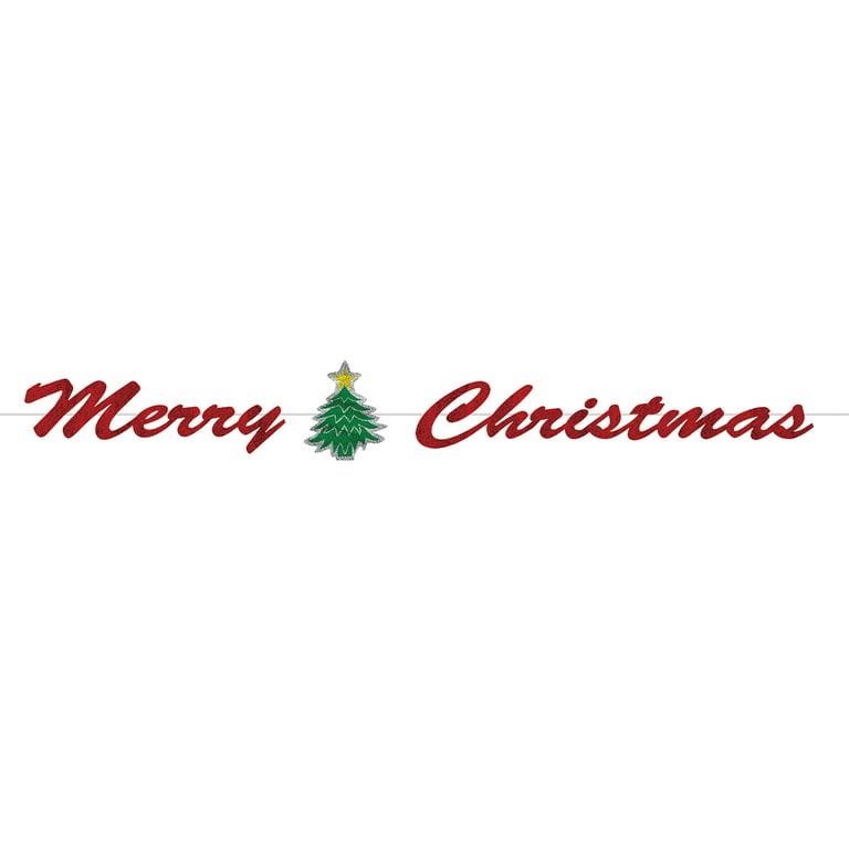 Dark Red Streamers Christmas Background Stock Photo by