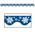 thumbnail image 1 of Pack of 144 Colorful Winter Snowflake Bulletin Board Border Trim Signs 3.75', 1 of 2