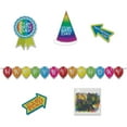thumbnail image 1 of Beistle Pack of 36 Multi-Colored Birthday Desktop Party Pack Kit, 1 of 2