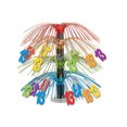 thumbnail image 1 of Beistle Pack of 6 Metallic Cascade "13" Centerpiece Birthday Table Decorations 18", 1 of 2