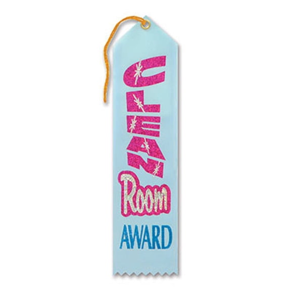 Beistle Pack of 6 Pink and Blue "Clean Room Award"