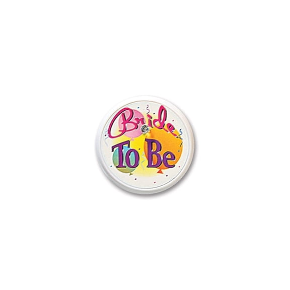 Beistle - Bride To Be Blinking Button - 2" - Pack of 6