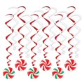 thumbnail image 1 of Beistle - Peppermint Whirls - 17½"-33½" - Pack of 6, 1 of 1