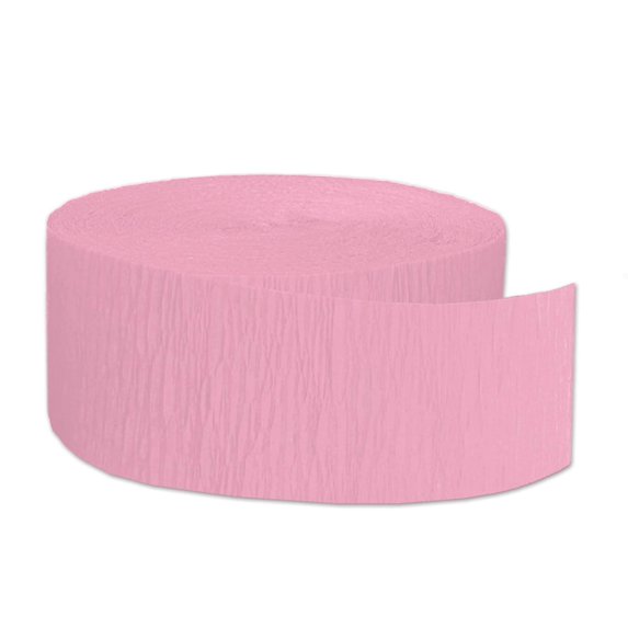 Beistle Pink Festive Crepe Streamer (Case of 12)