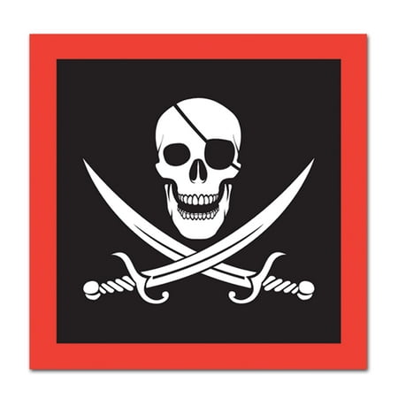 Beistle - Pirate Luncheon Napkins - Pack of 12