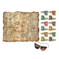 thumbnail image 1 of Beistle Pirate Treasure Map Board Game with 17" x 19" Map Background, 1 of 1