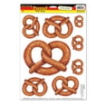 thumbnail image 1 of Beistle - Pretzels Peel 'N Place - 12" x 17" Sh - Pack of 12, 1 of 1