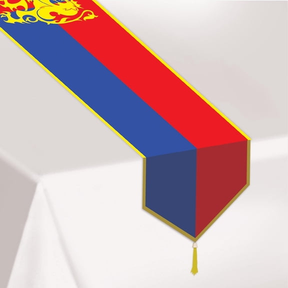 12 Pack Beistle Printed Medieval Party Paper Table Runner