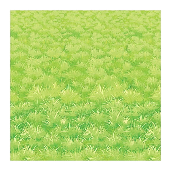 Party Decoration Meadow Backdrop 4' X 30' - 6 Pack (1 Per Package)