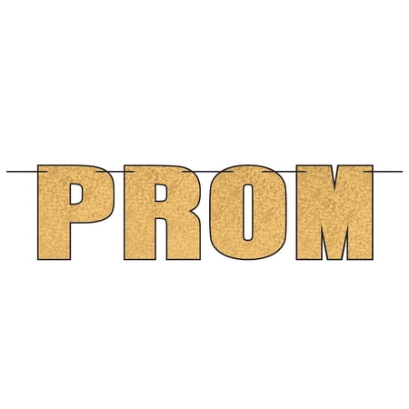 12 Pack Bulk Prom Party Streamer- Gold