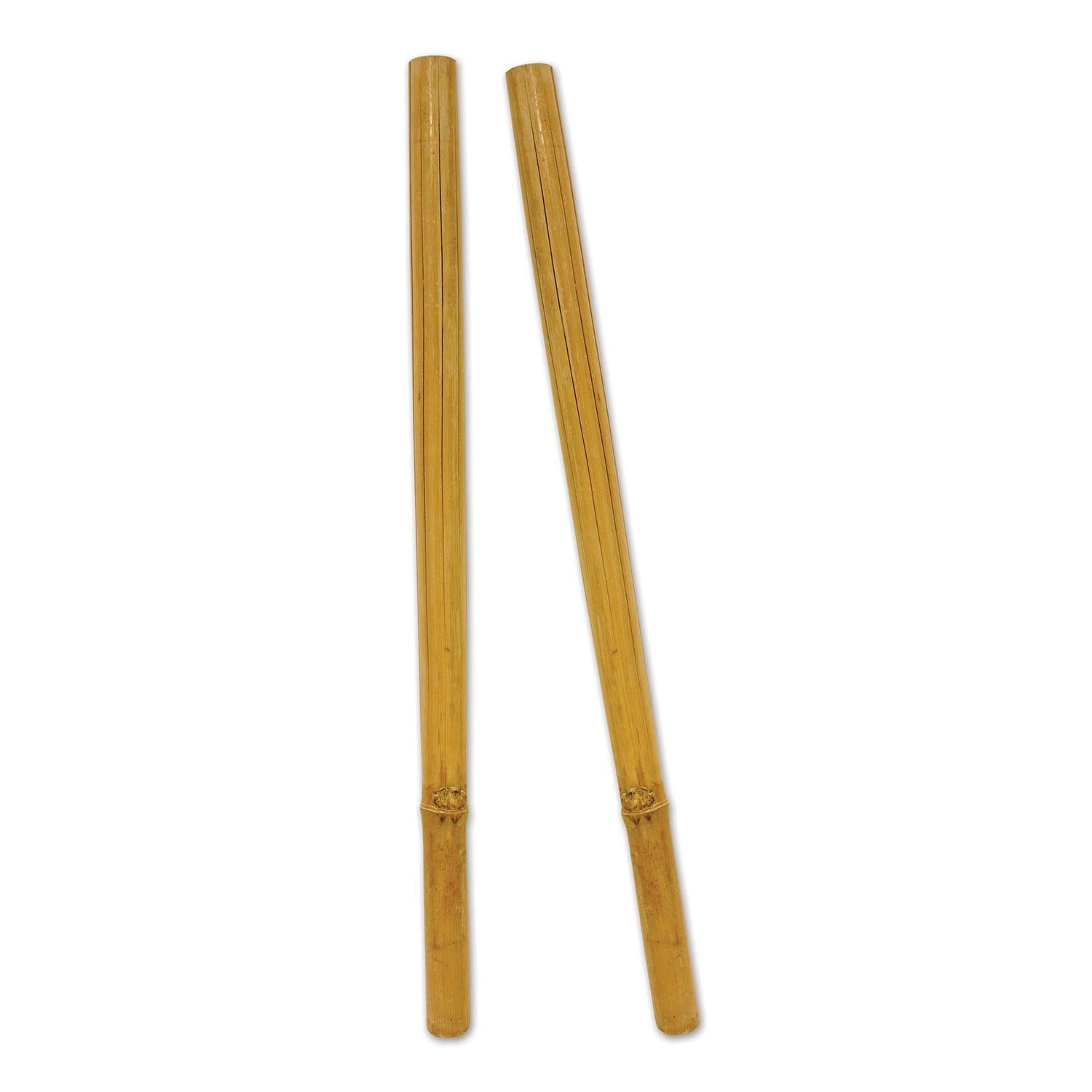 12 Pair Bulk Luau Party Pu'ili Sticks