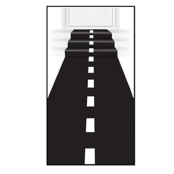 Beistle - Racetrack Runner - 24" x 10' - Pack of 6