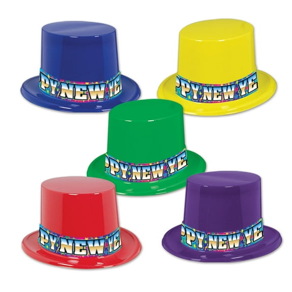Beistle - Rainbow Blast Toppers - Pack of 25