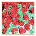 thumbnail image 1 of Beistle Saint Nick Christmas Themed Cutout Plastic Confetti, 1 Pack, Red/Green, 1 of 2